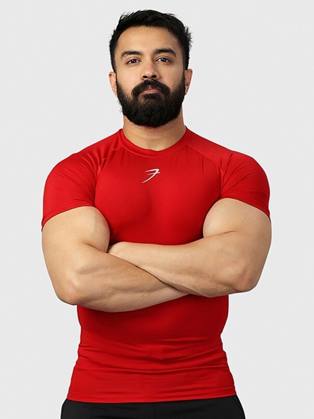 FUAARK Moisture Wicking Compression Fit Sports T-shirt-picture-49