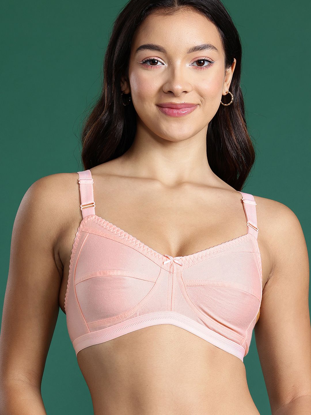 DressBerry Full Coverage Non Padded Bra-image-5