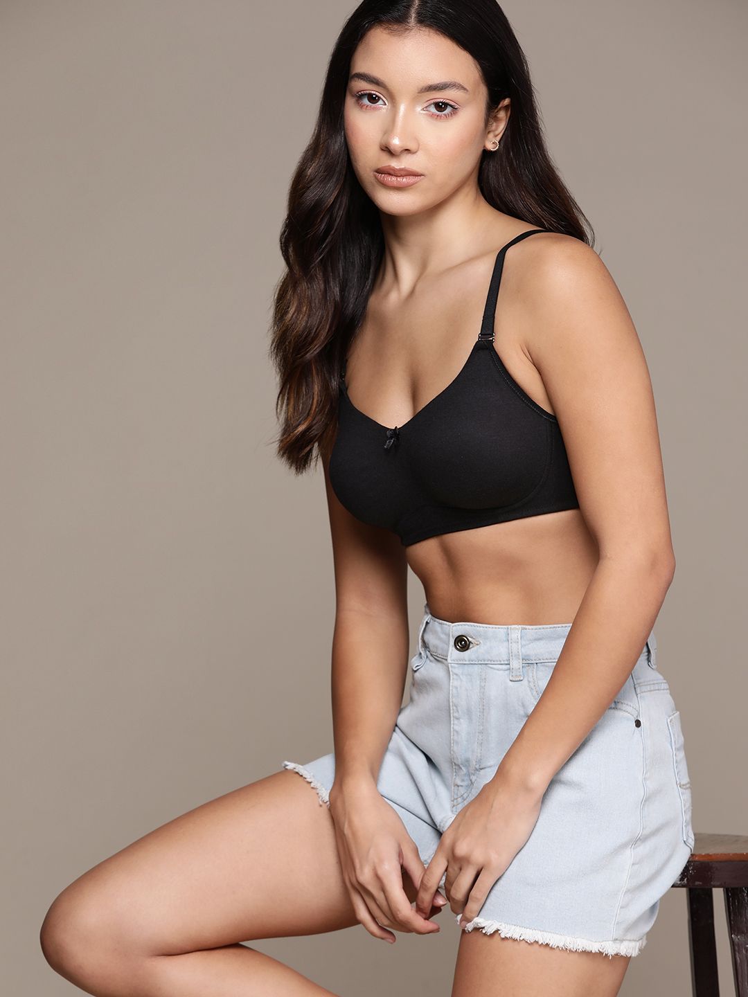 Roadster Solid T-Shirt Bra - Full Coverage