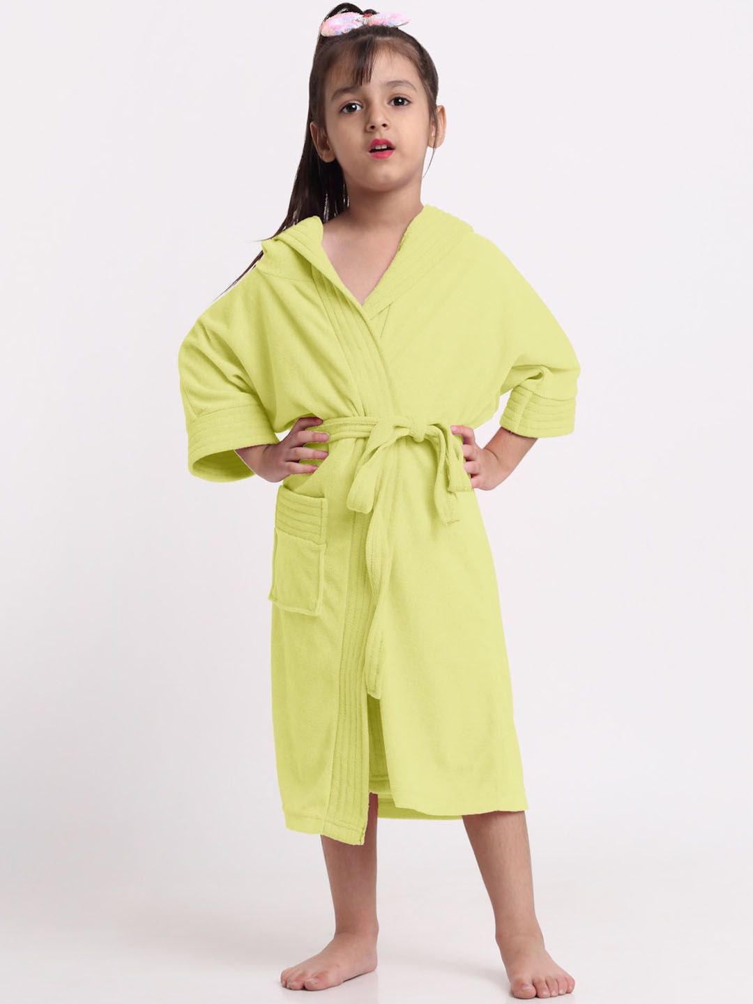 Creeva Melodious Kids Front Pocket Bath Robe-image-20