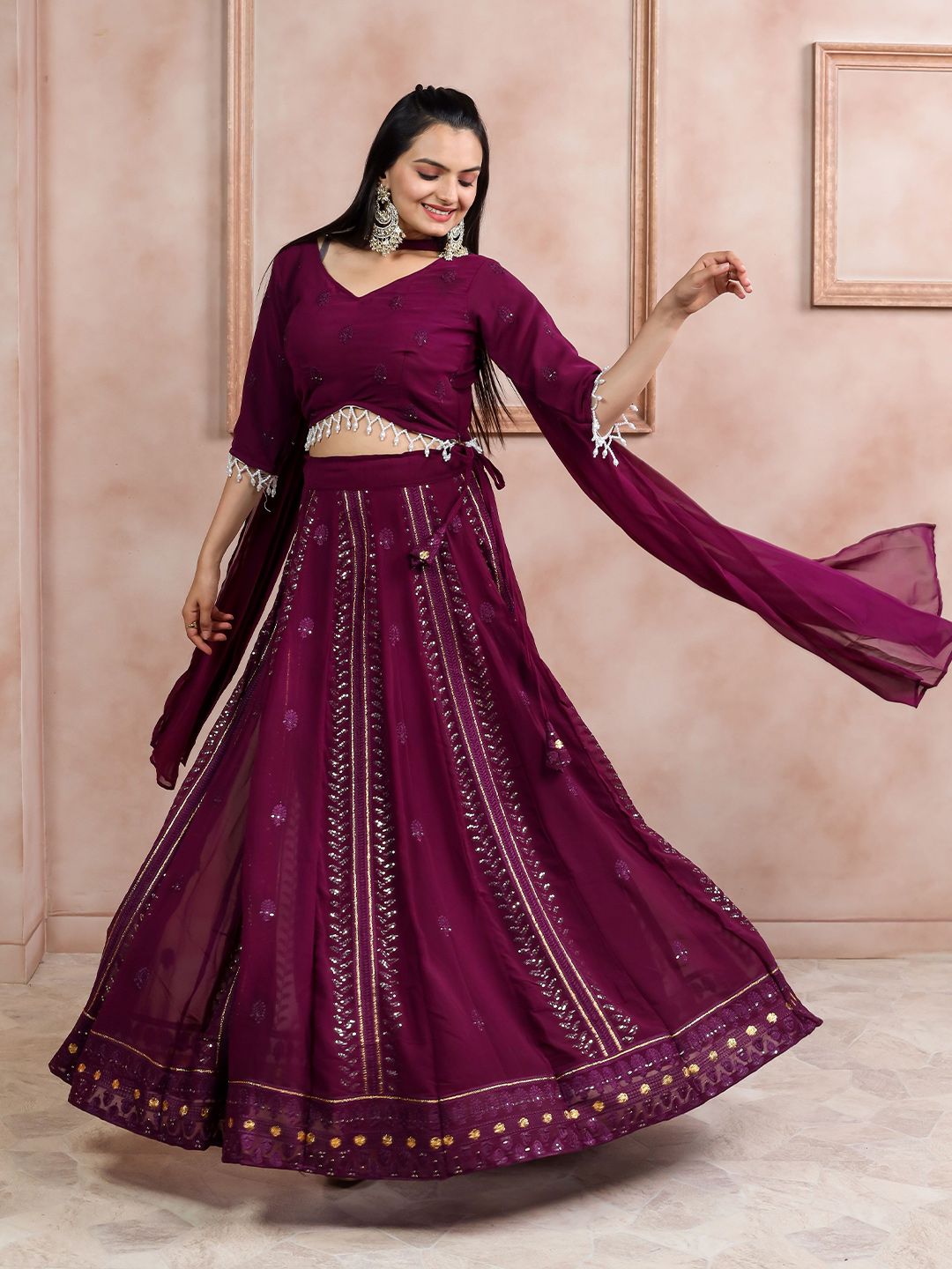 Lavanya The Label Embroidered Ready to Wear Lehenga & Choli