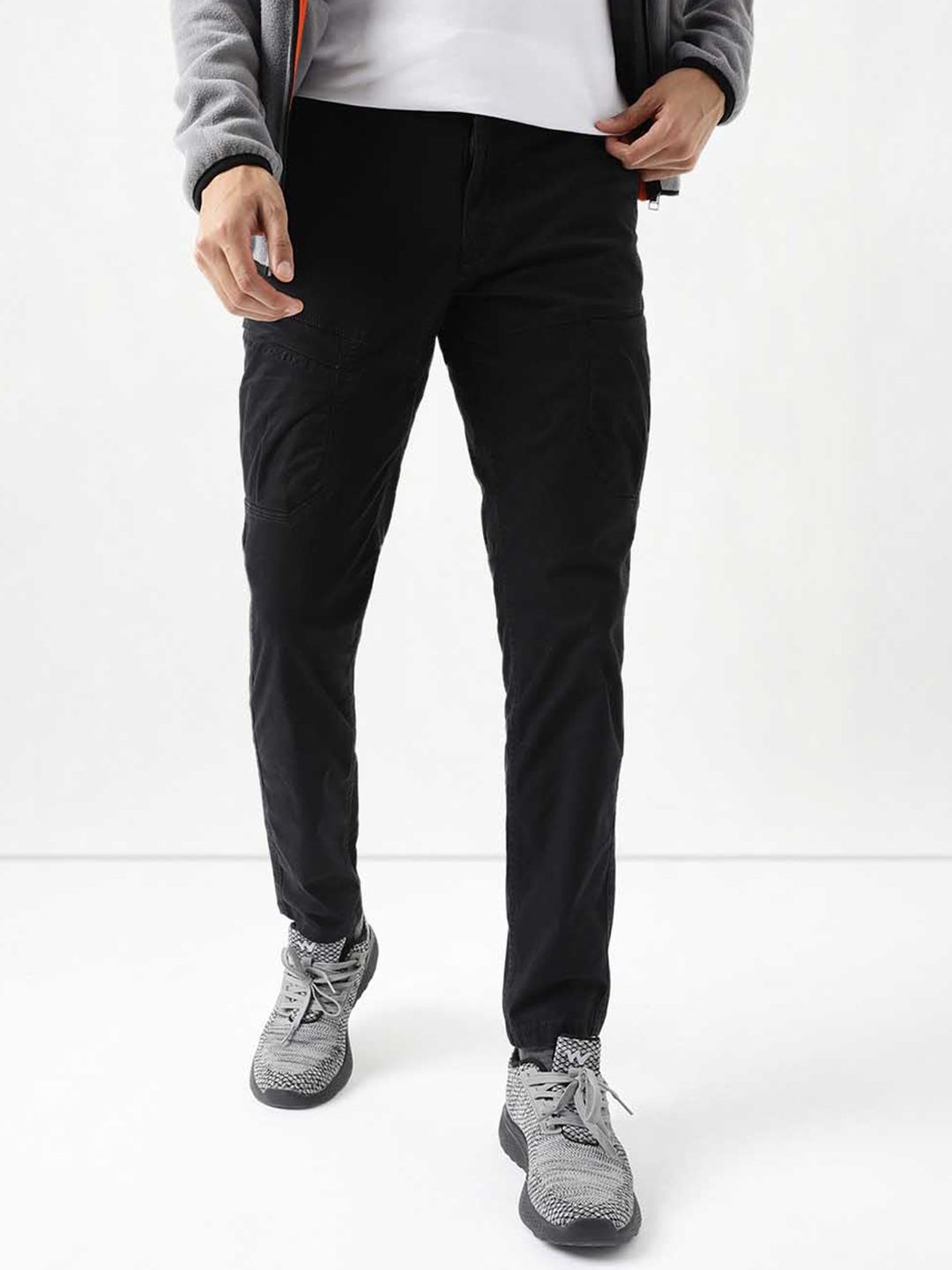 Wildcraft Men Mid-Rise Relaxed Chinos Trousers-picture-22