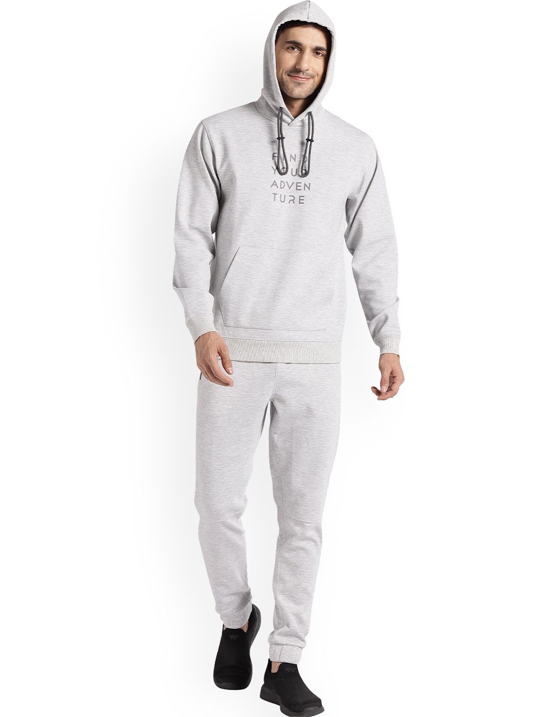 Wildcraft Cotton Printed Hood Tracksuit-image-28