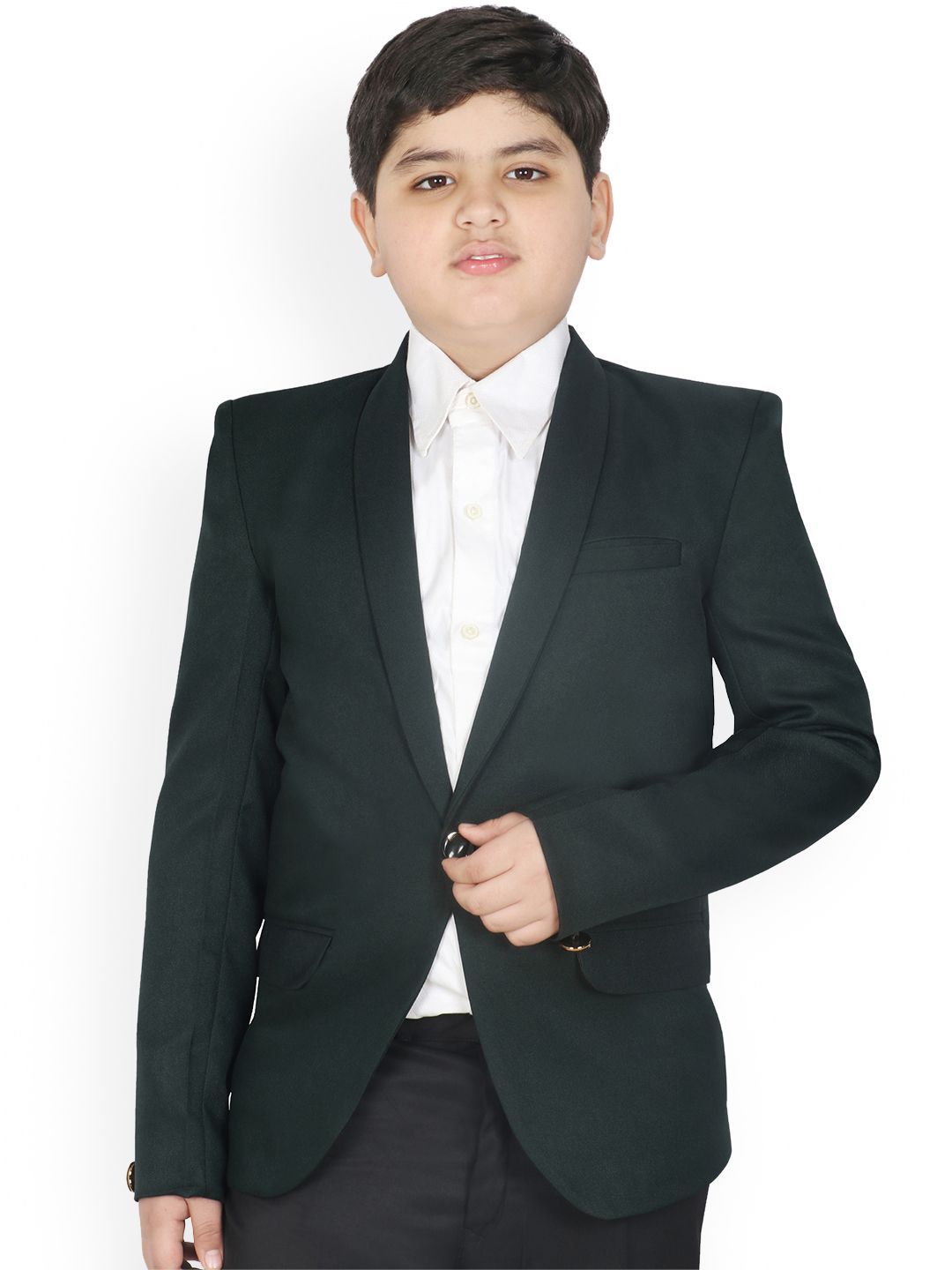 SG YUVRAJ Boys Shawl Collar Single Breasted Blazer-picture-22