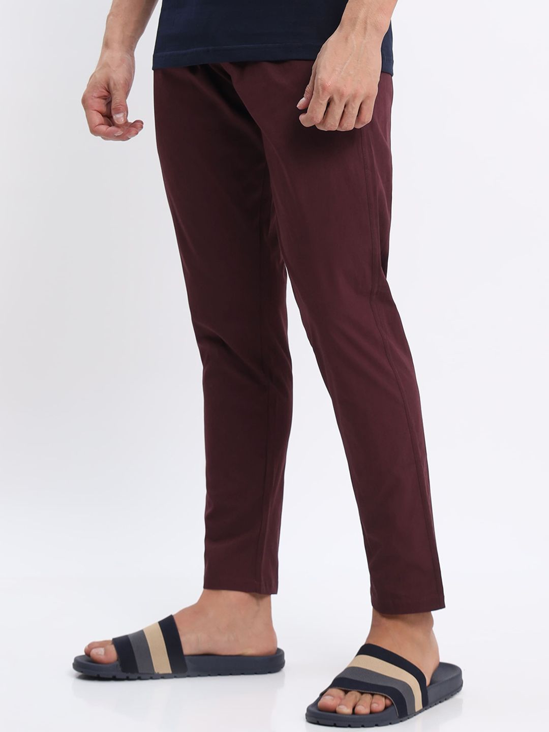 Beyoung Men Pure Cotton Lounge Pants-picture-30