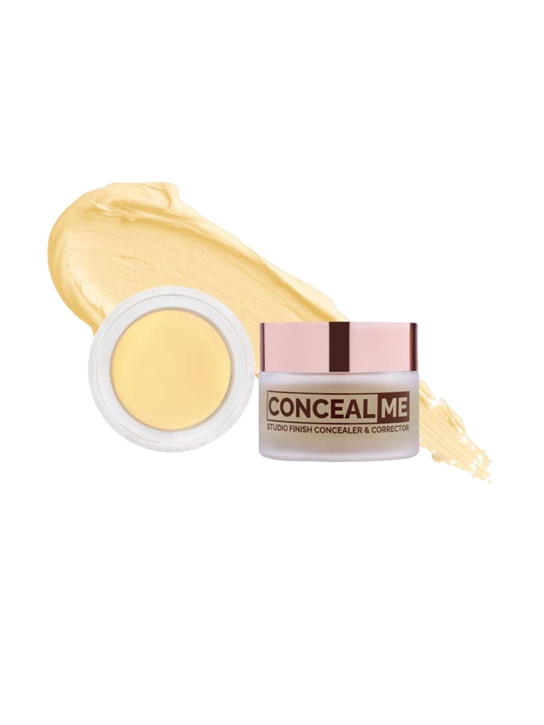 GLAM21 Conceal Me Studio Finish Long-Lasting Concealer & Corrector 7g- Yellow Corrector 07-image-20
