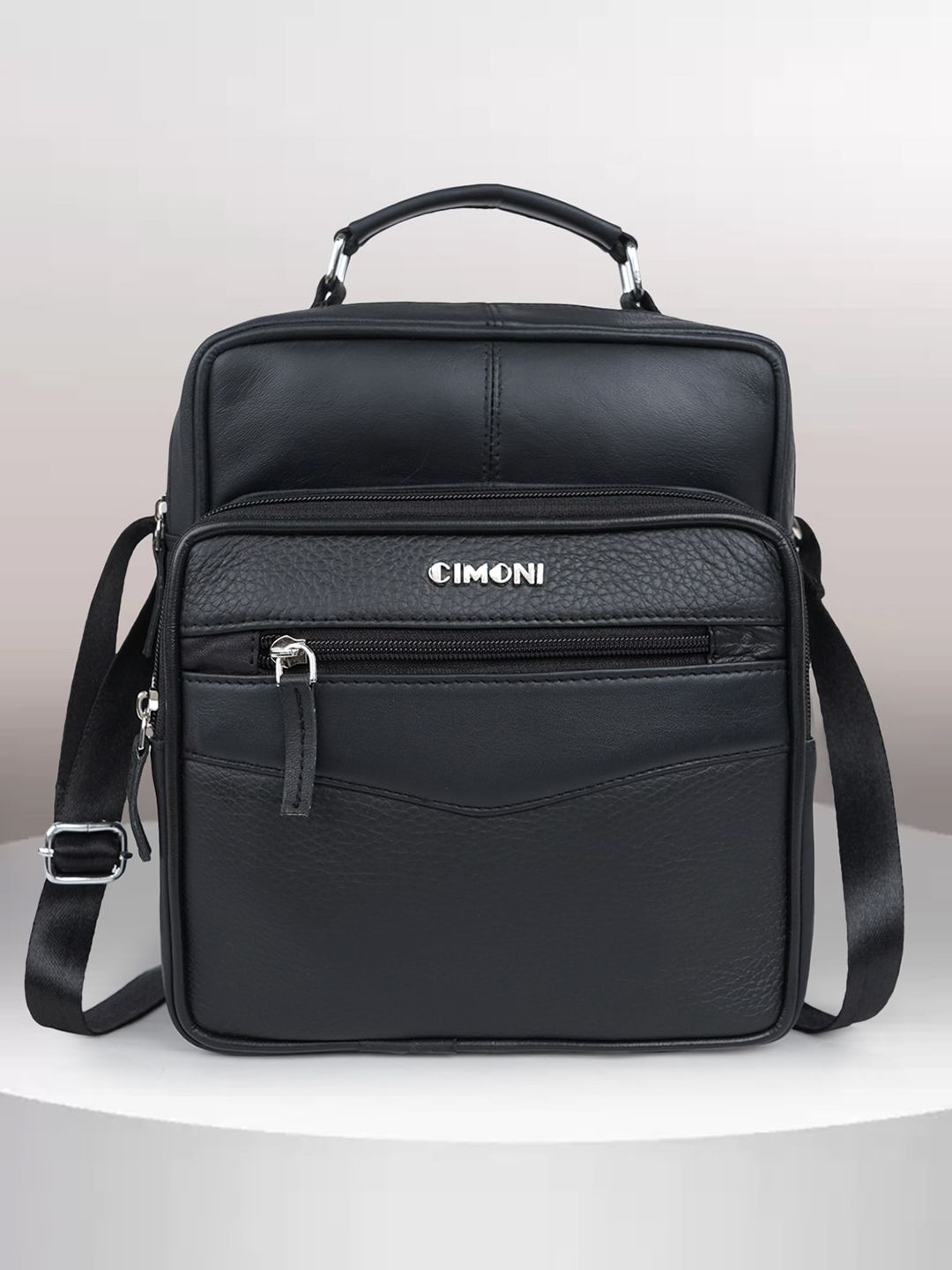 CIMONI Leather Bowling Satchel-picture-30