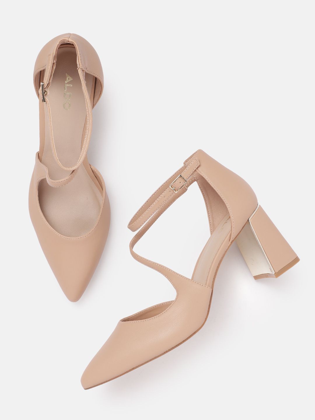 ALDO Mid-Top Block Heel Pumps-picture-40