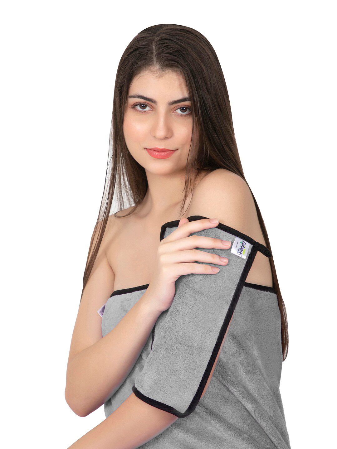 Softspun Microfiber Grey 4 Pieces 280 GSM Microfiber Face Towels-image-28