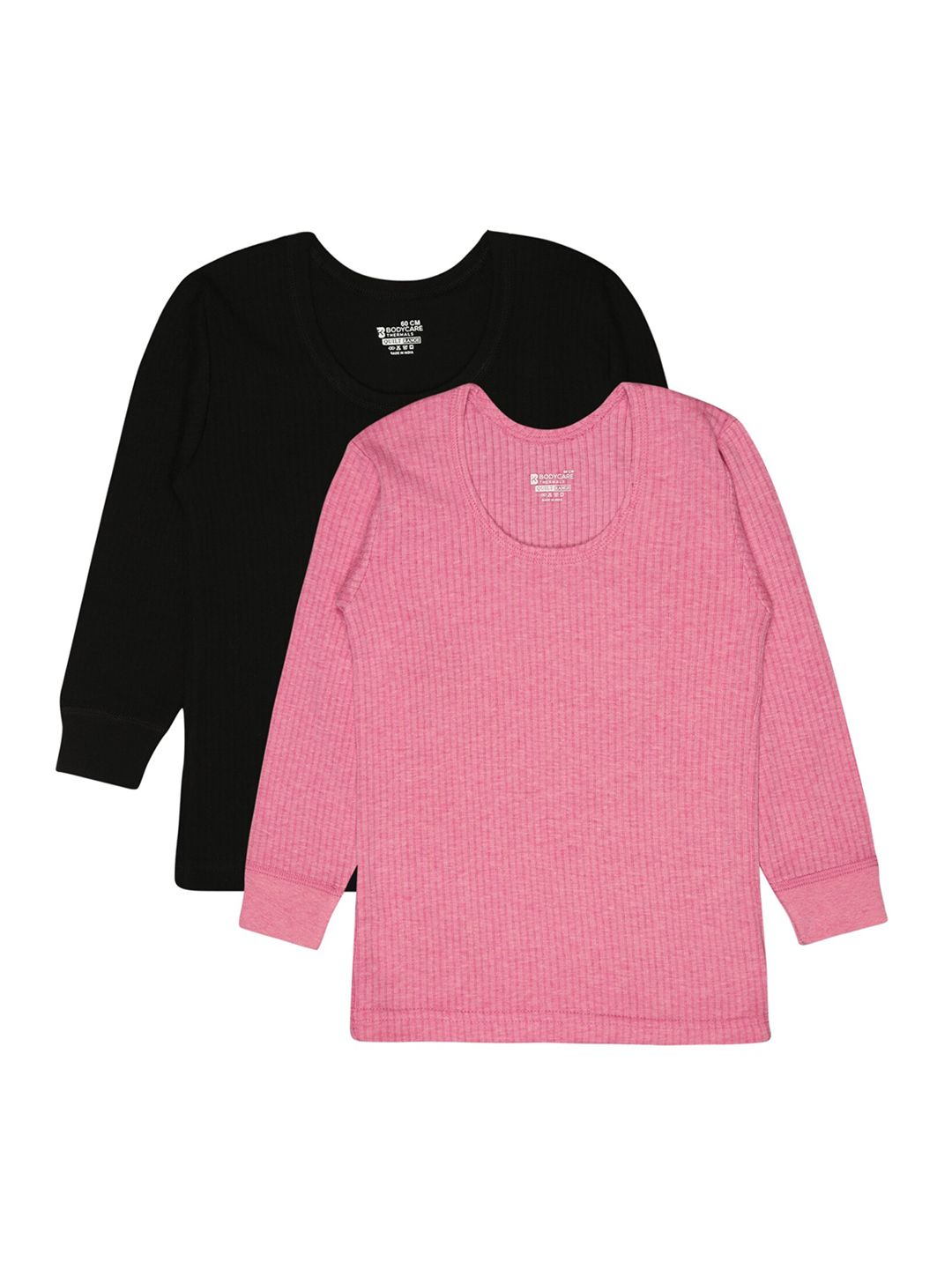 BODYCARE INSIDER Infants Pack Of 2 Striped Thermal Tops-picture-35