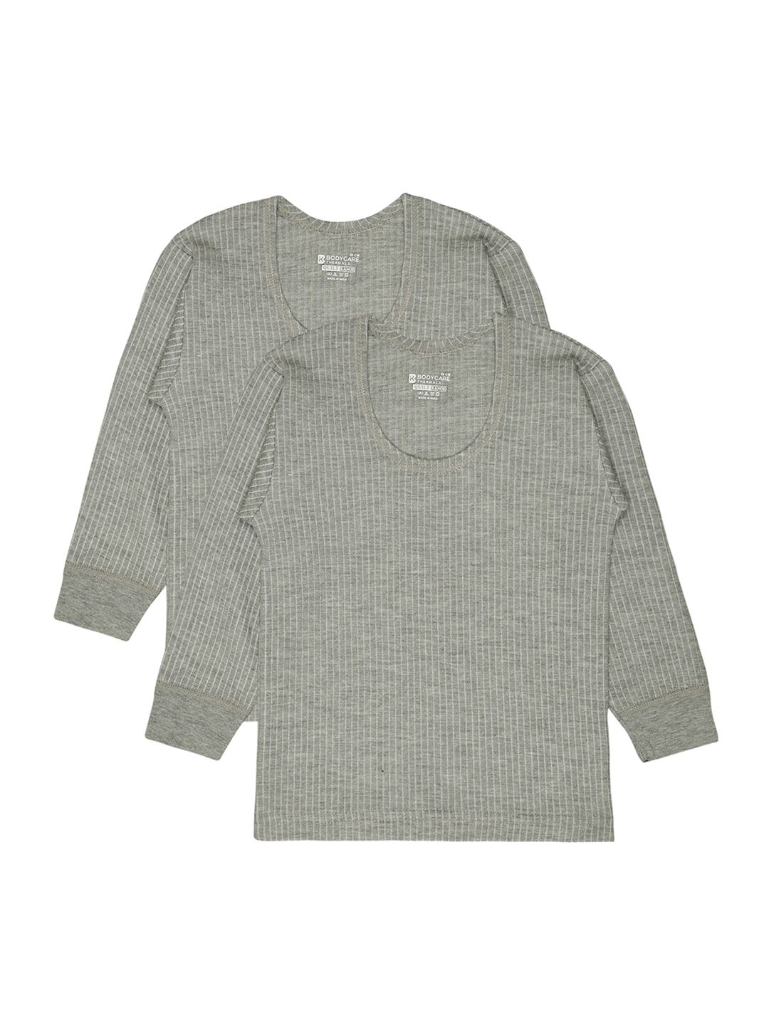 BODYCARE INSIDER Kids Pack Of 2 Round Neck Full Sleeves Thermal Tops-picture-24