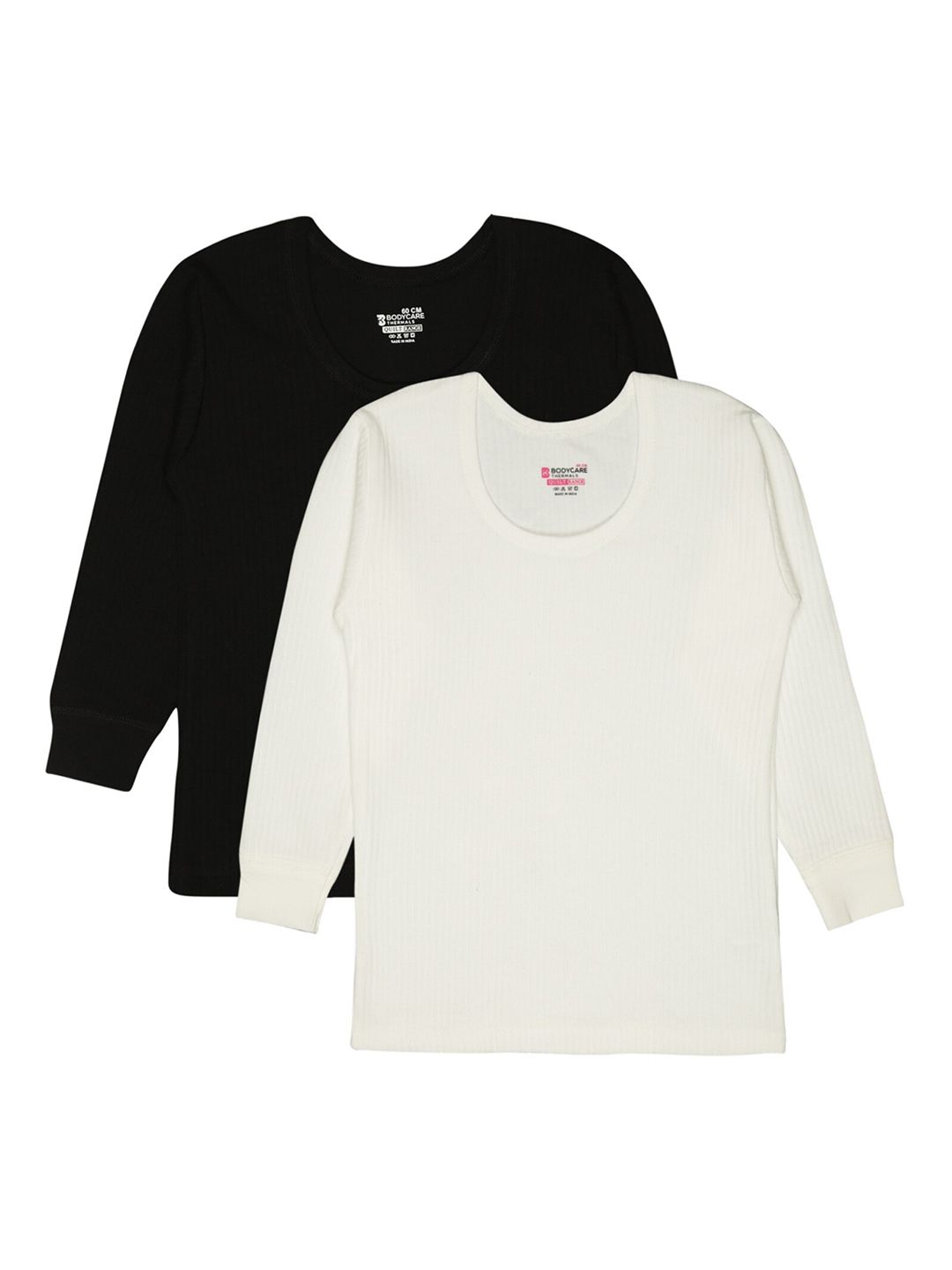 BODYCARE INSIDER Kids Pack Of 2 Round Neck Full Sleeves Thermal Tops-picture-24