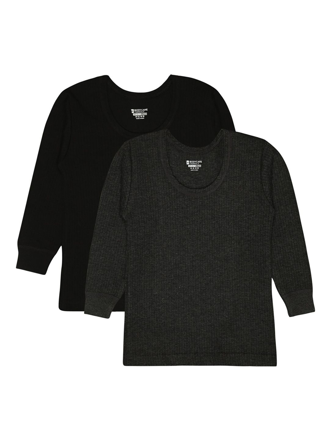 BODYCARE INSIDER Kids Pack Of 2 Ribbed Thermal Tops-picture-28