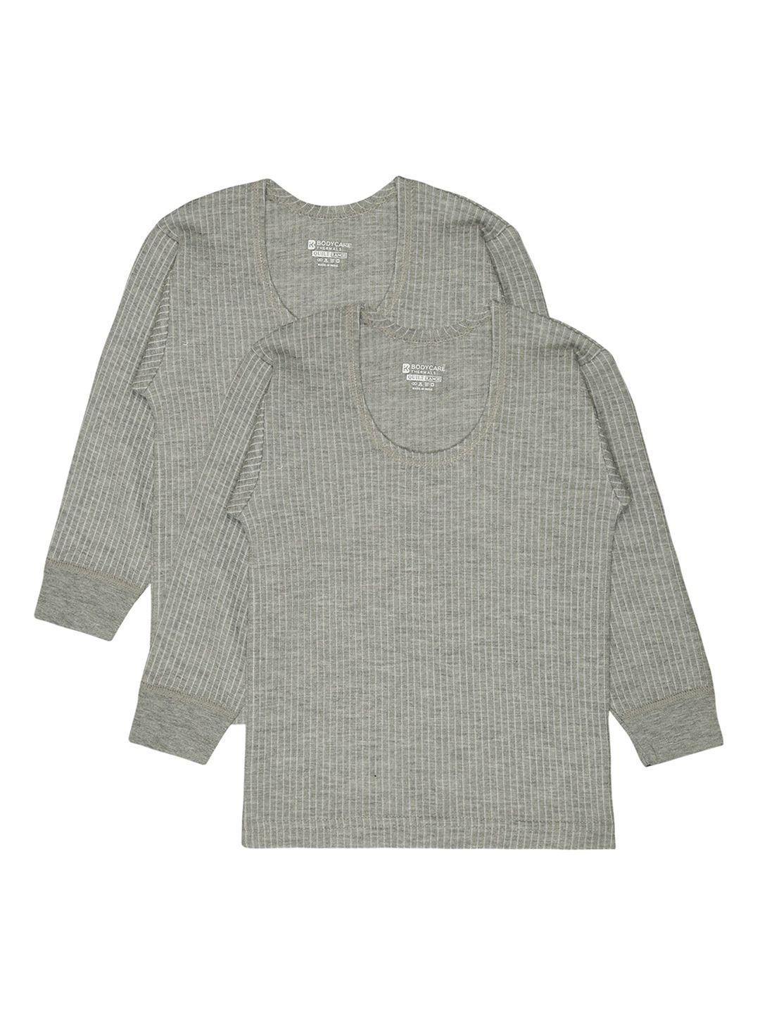BODYCARE INSIDER Kids Pack Of 2 Round Neck Full Sleeves Thermal Tops-picture-34