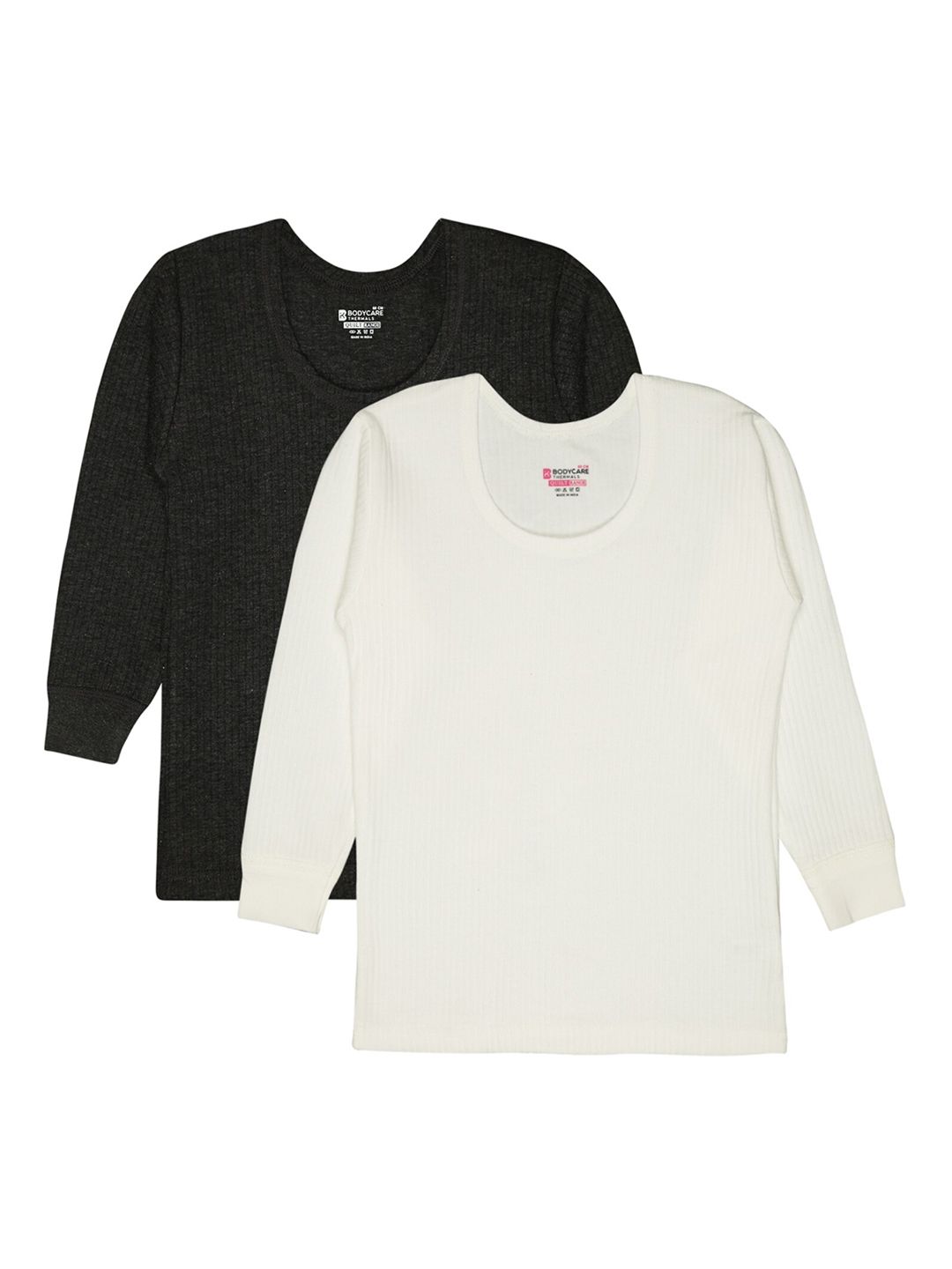 BODYCARE INSIDER Kids Pack Of 2 Round Neck Full Sleeves Thermal Tops-picture-39