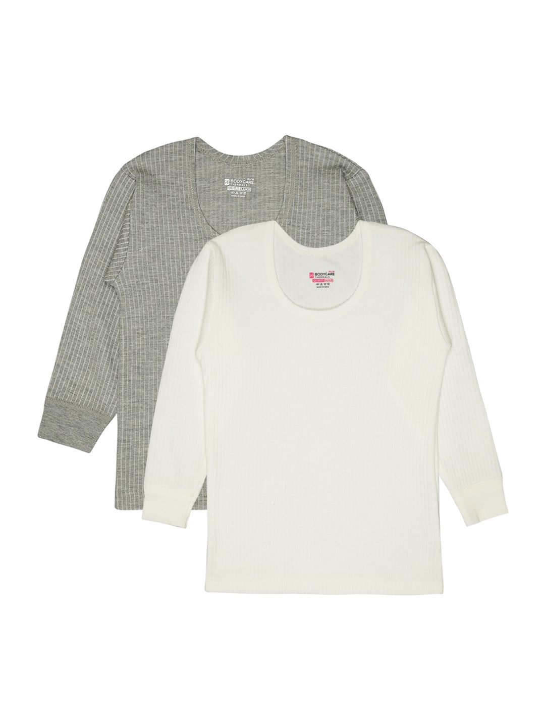 BODYCARE INSIDER Infant Pack Of 2 Round Neck Long Sleeves Thermal Tops-picture-27