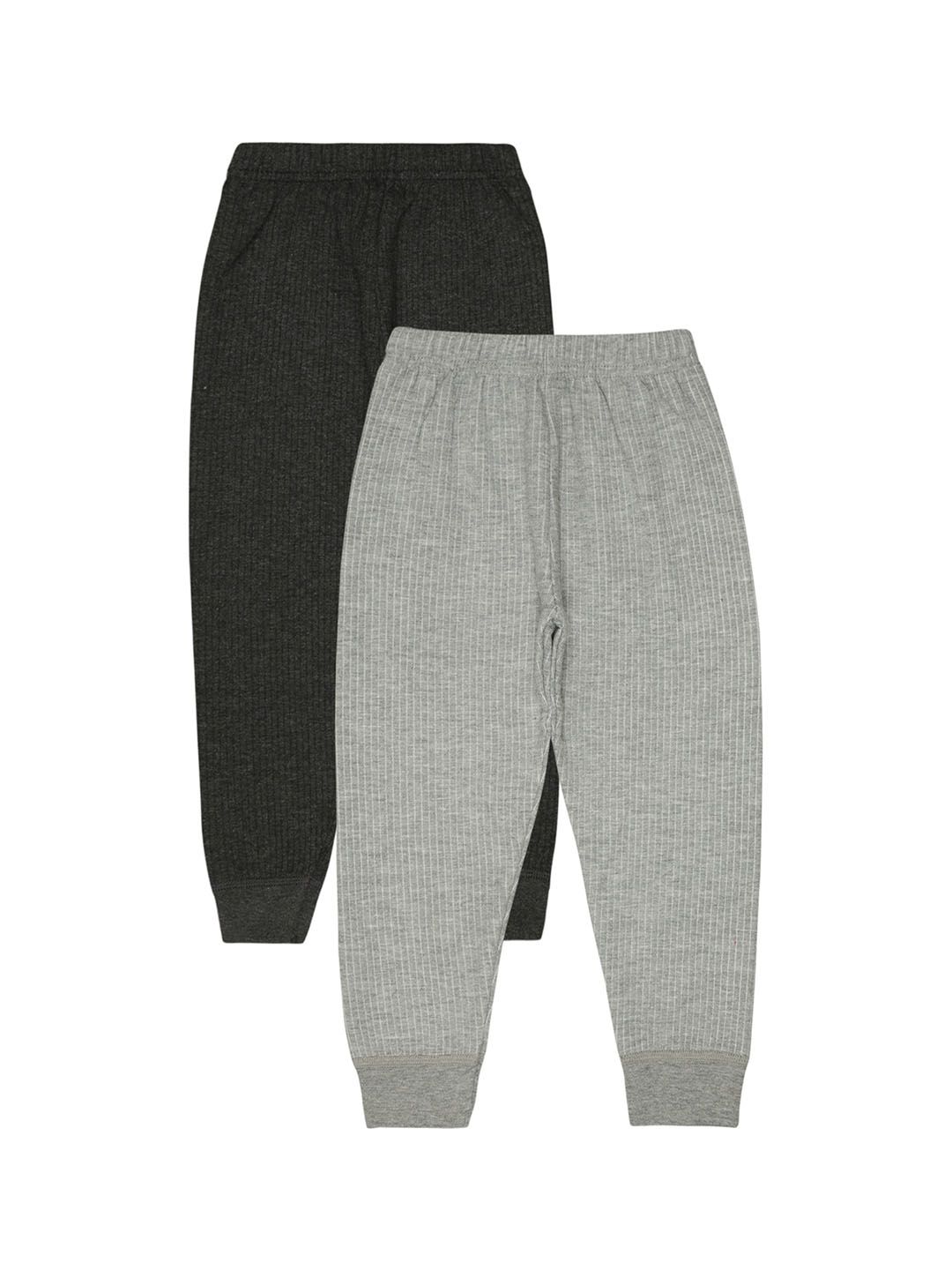 BODYCARE INSIDER Kids Pack Of 2 Striped Thermal Bottoms-picture-49
