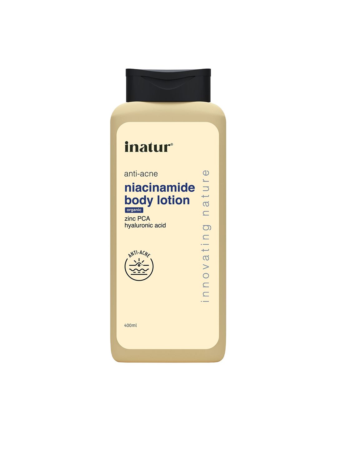 Inatur Innovating Nature Anti-Acne Niacinamide Organic Body Lotion with Zinc PCA - 400 ml-image-9