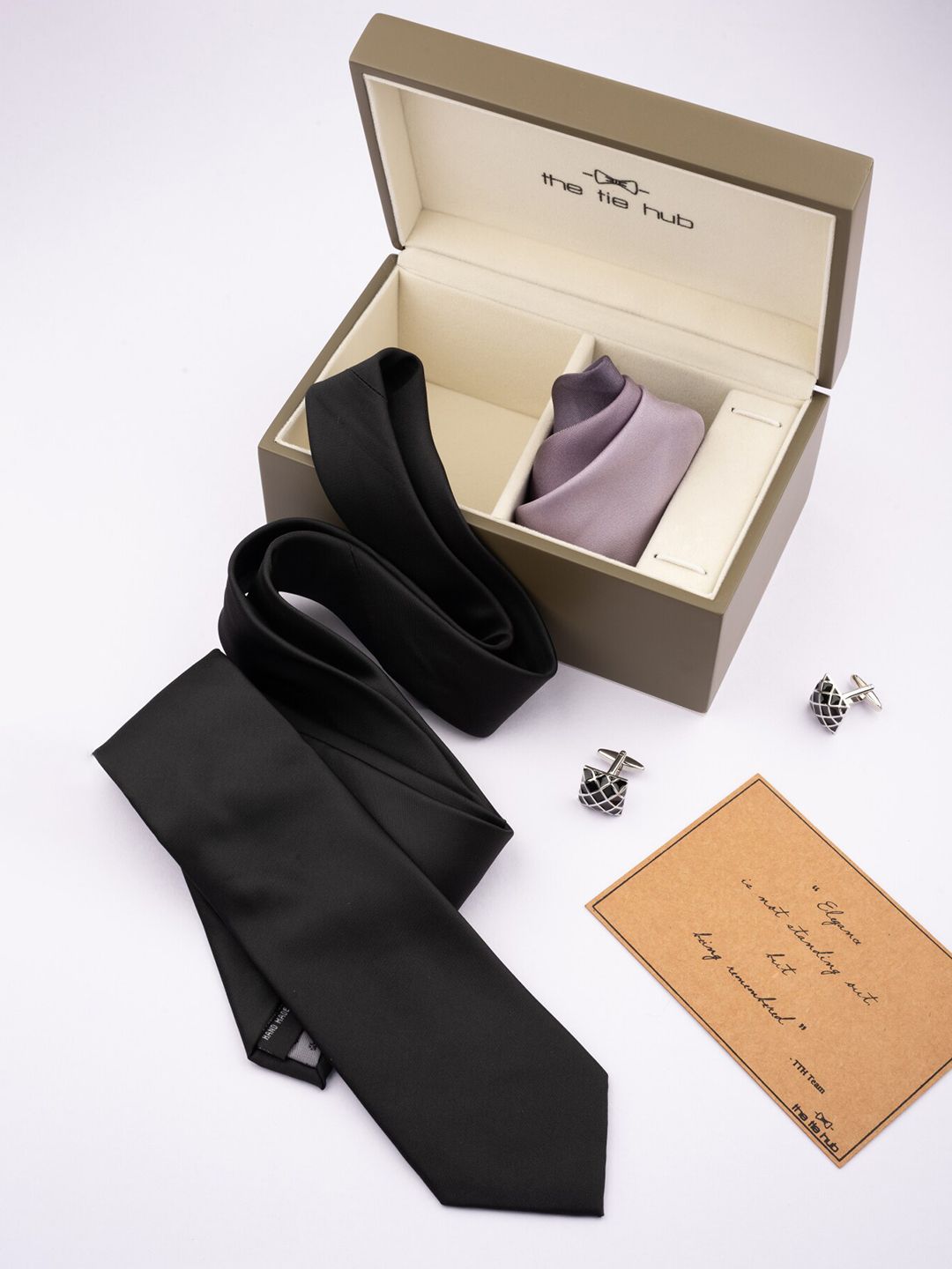 The Tie Hub Men Printed Accessory Gift Set-picture-15