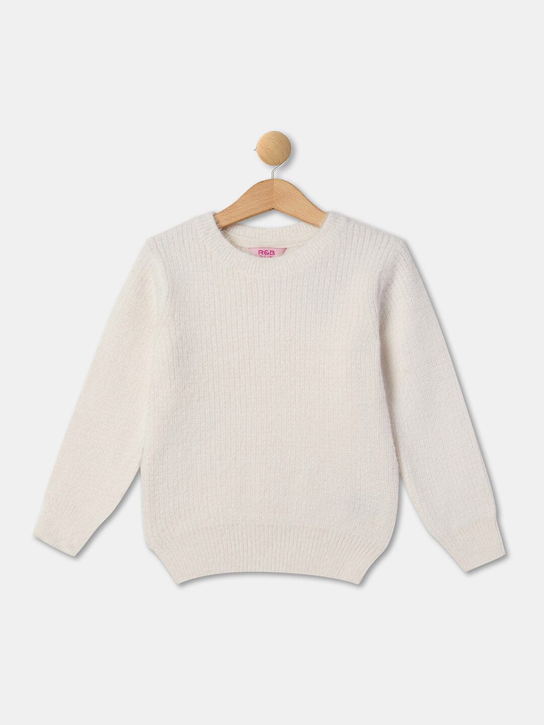 R&B Girls Ribbed Acrylic Pullover-picture-12