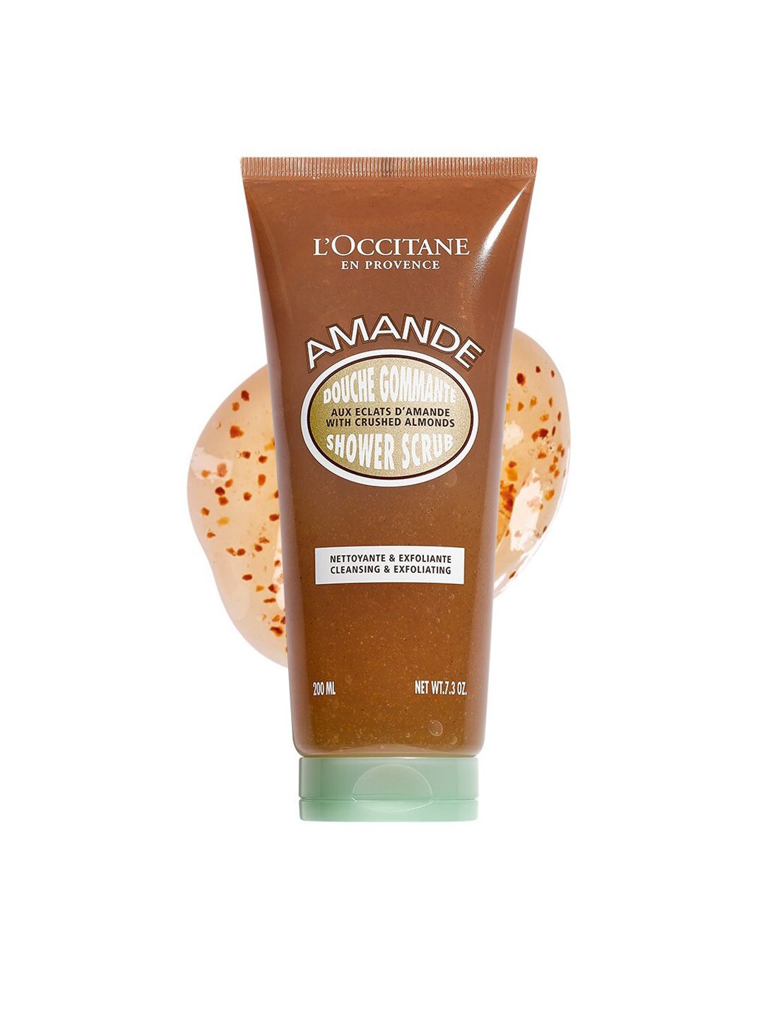 LOccitane en Provence Almond Shower Scrub - 200ml-image-2