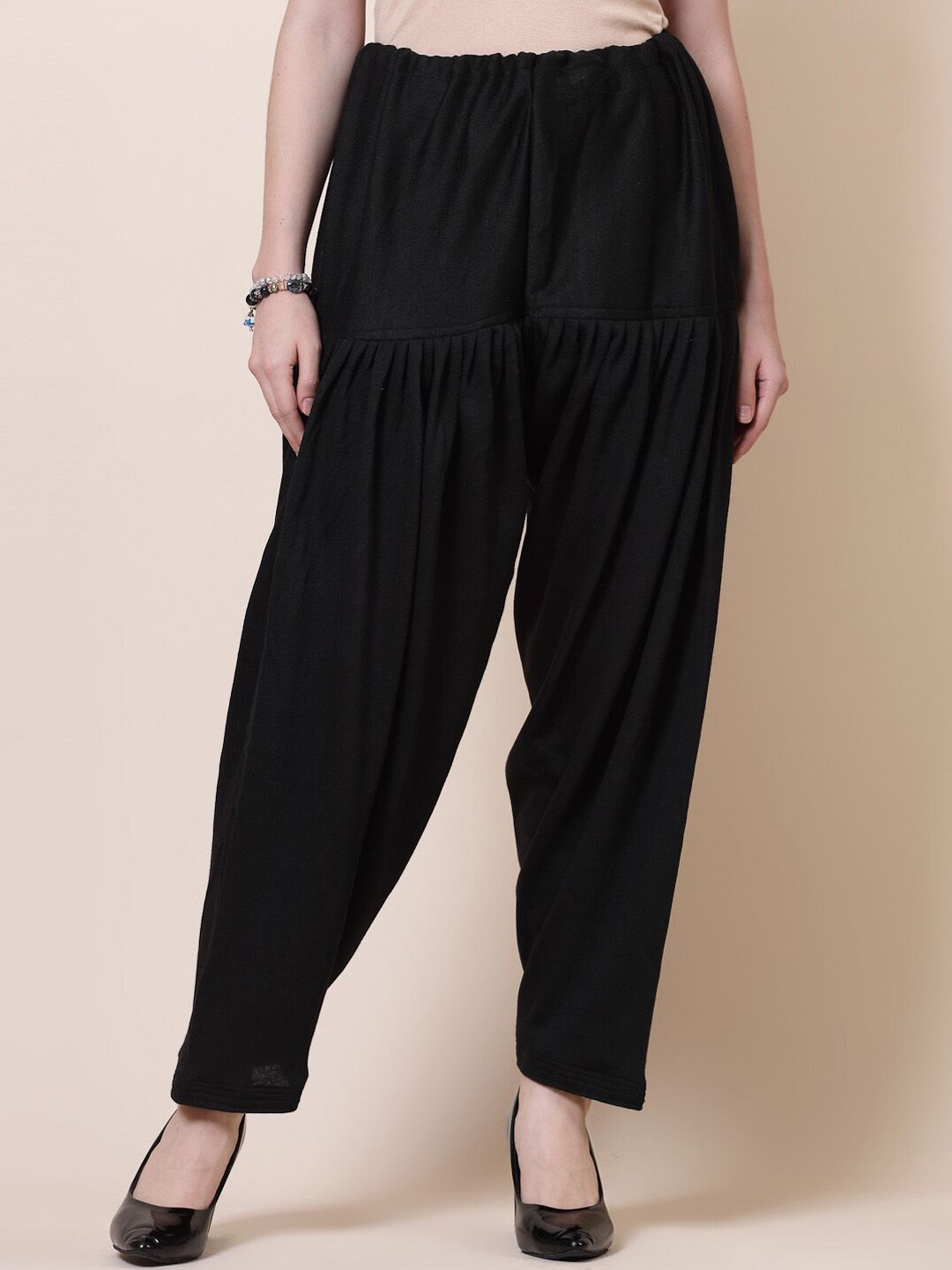 Clora Creation Women Solid Woollen Salwar-picture-14