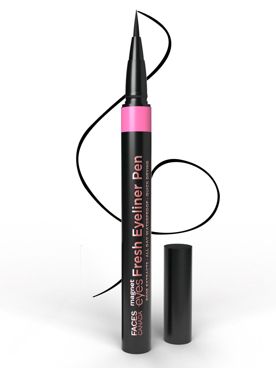 FACES CANADA Magnet Eyes Fresh Eyeliner Pen - Black-image-27