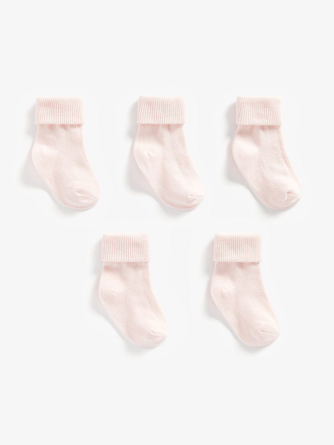 mothercare Girls Solid Count Of 5 Socks-picture-27
