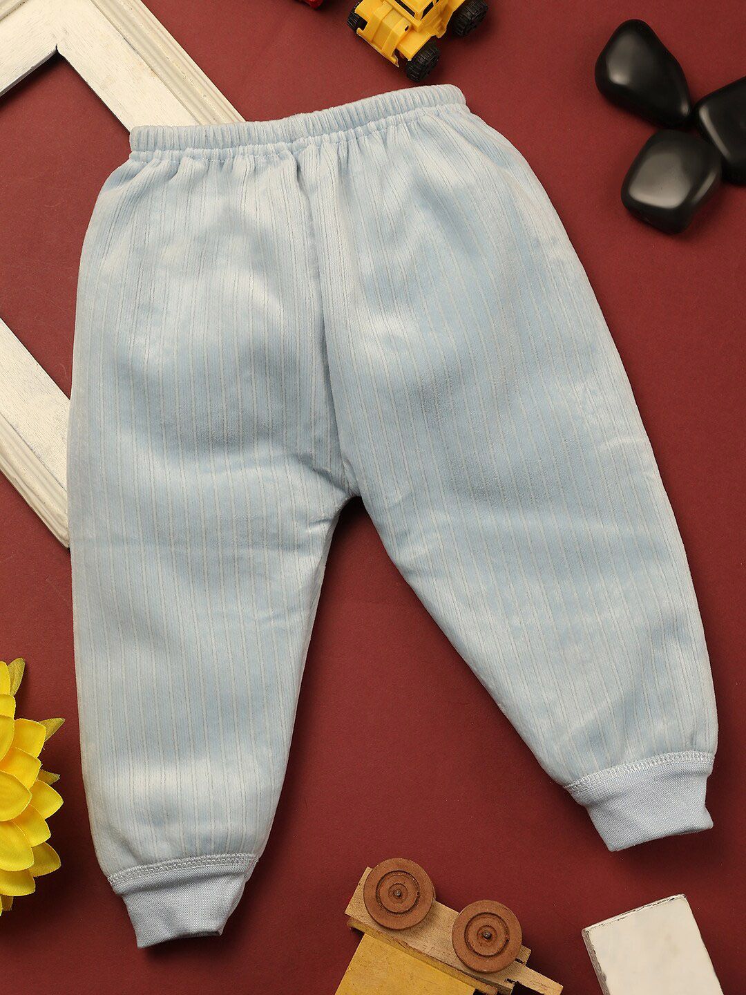 V-Mart Infants Boys Mid Rise Cotton Joggers-picture-39