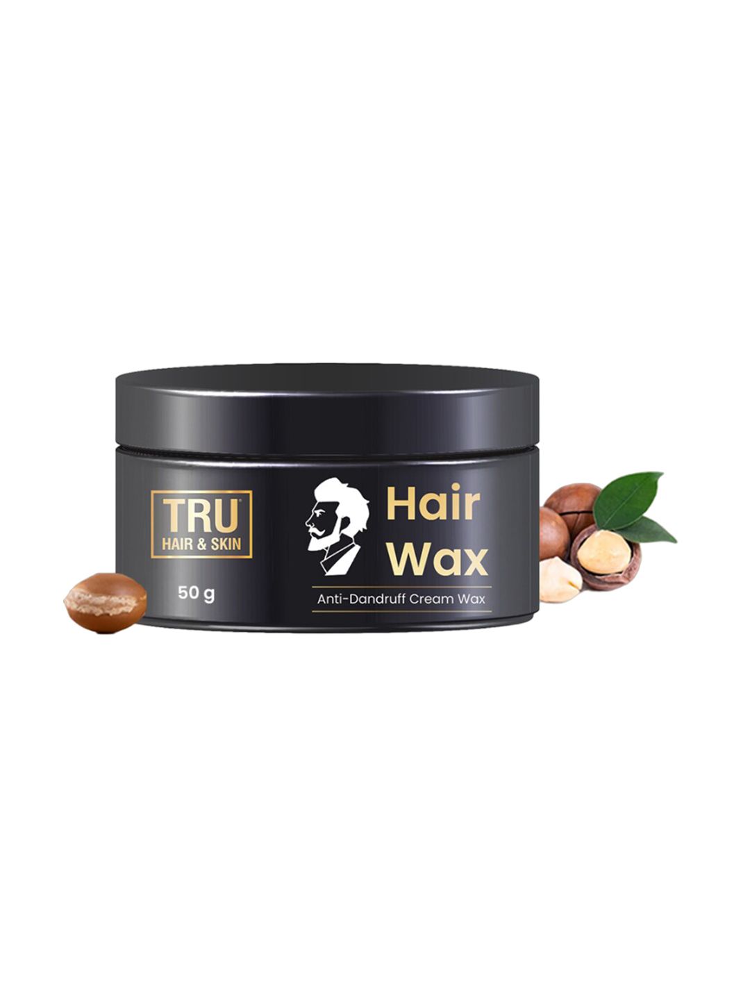 TRU HAIR Men Hair Wax Anti-Dandruff Cream Wax - 50g
