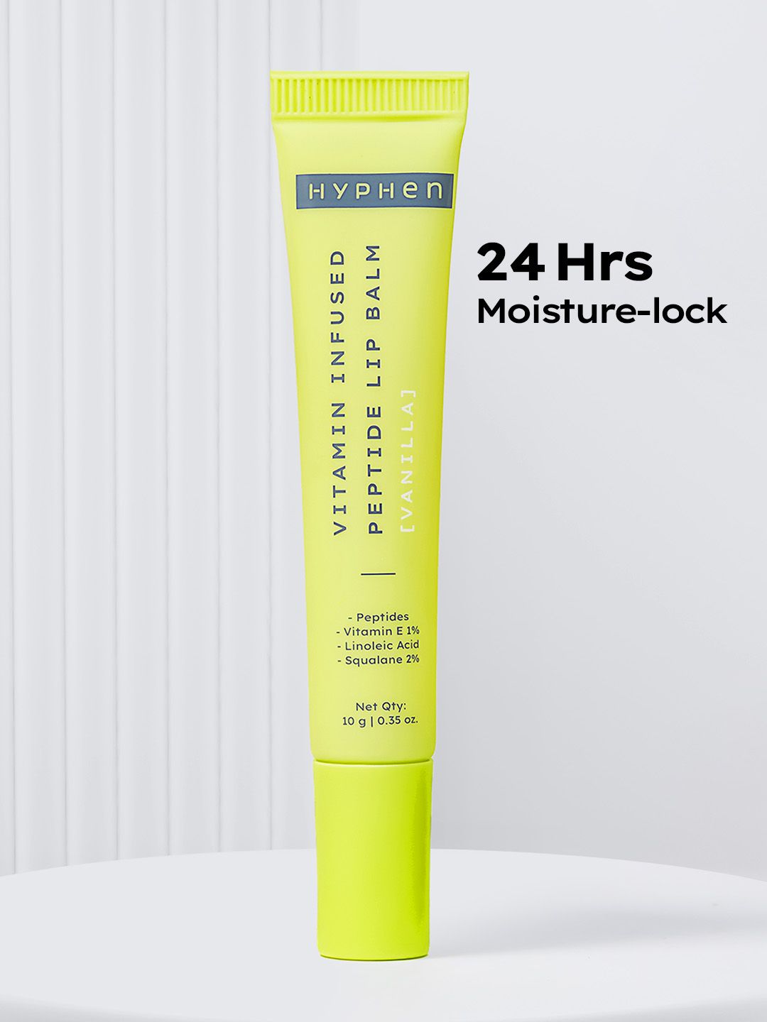 Hyphen Vitamin Infused Peptide Lip Balm for Dry Lips 10g - Peach-image-11