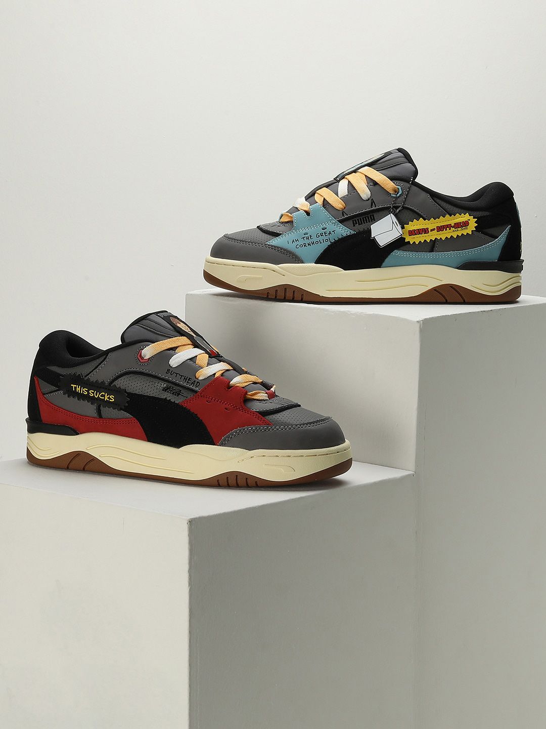 Puma Unisex x BEAVIS AND BUTTHEAD 180 Colourblocked Sneakers