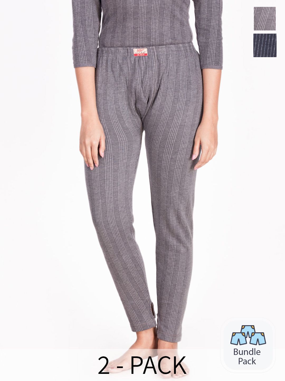 Dollar Women Pack Of 2 Cotton Thermal Bottoms-picture-18