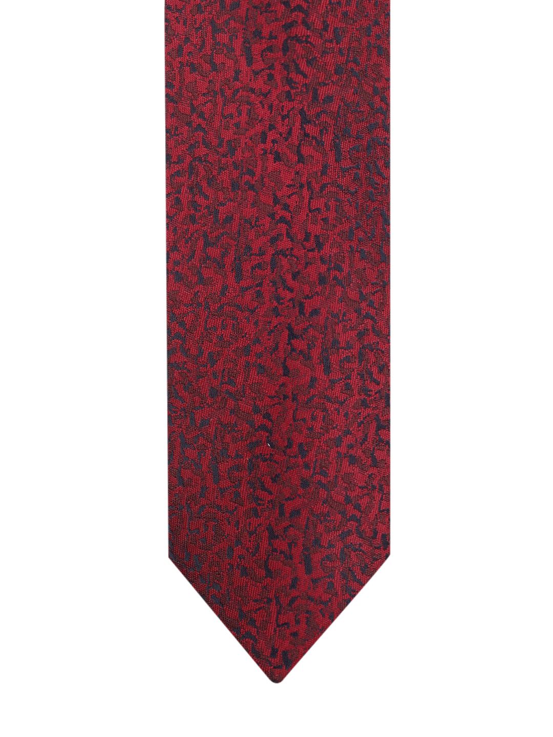 Louis Philippe Men Woven Design Broad Tie-picture-21