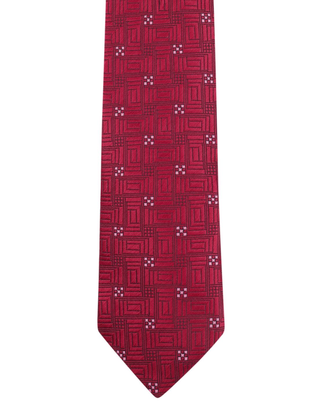 Louis Philippe Men Woven Design Broad Tie-picture-24