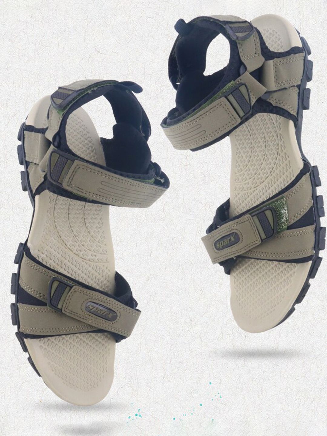 Sparx Men Textured Sports Sandals-image-47