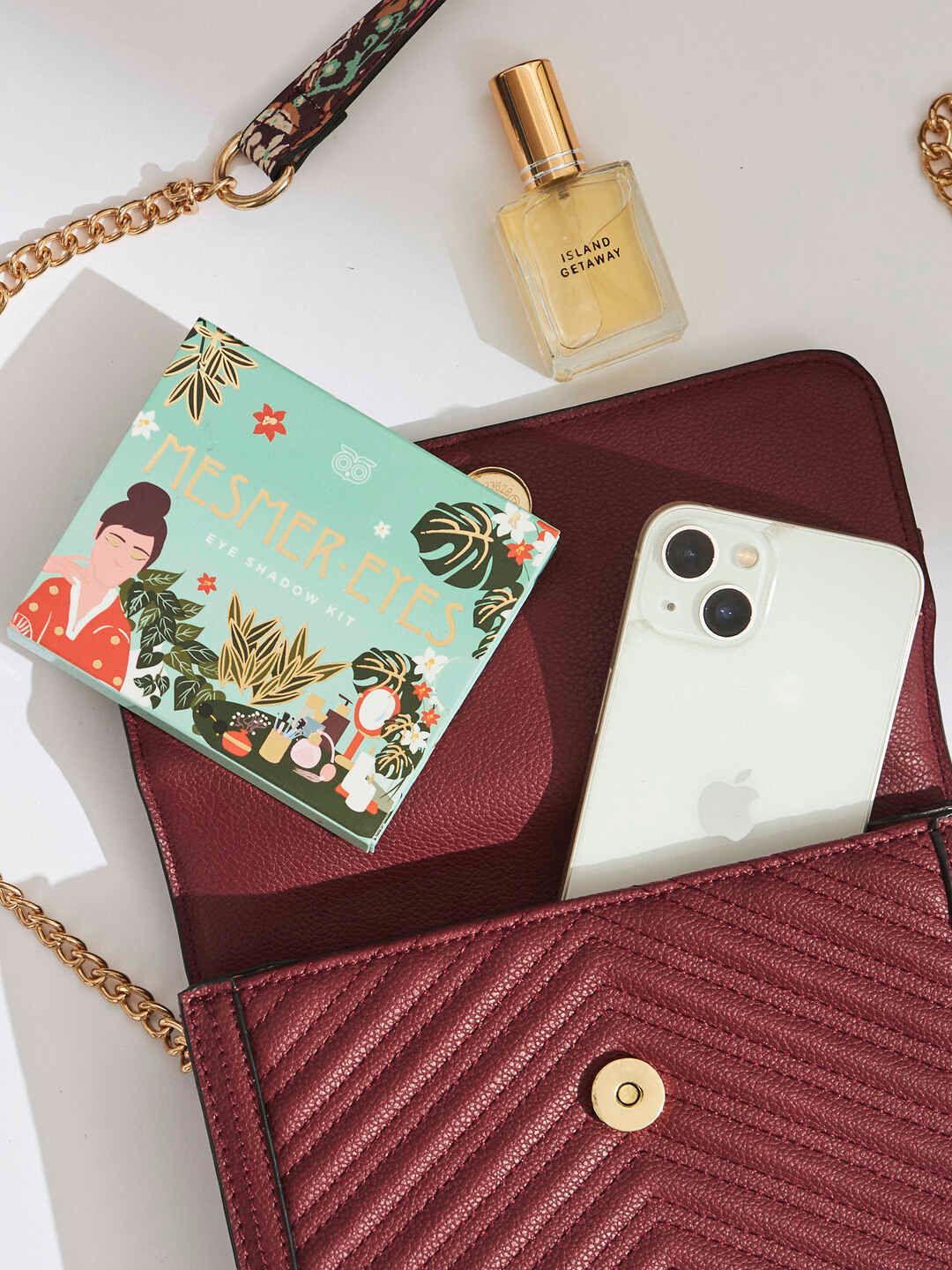 Chumbak Textured Structured Sling Bag-image-45