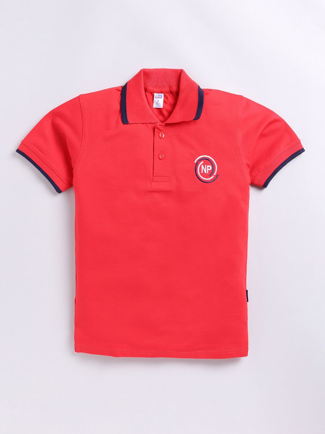 Nottie Planet Boys Applique Polo Collar T-shirt-picture-37
