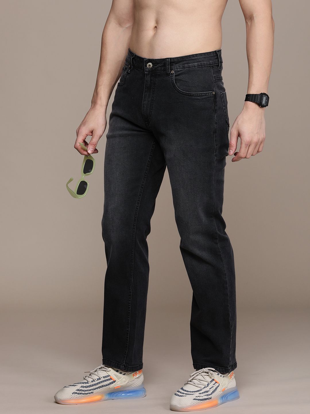 Roadster Men Heavy Fade Stretchable Jeans