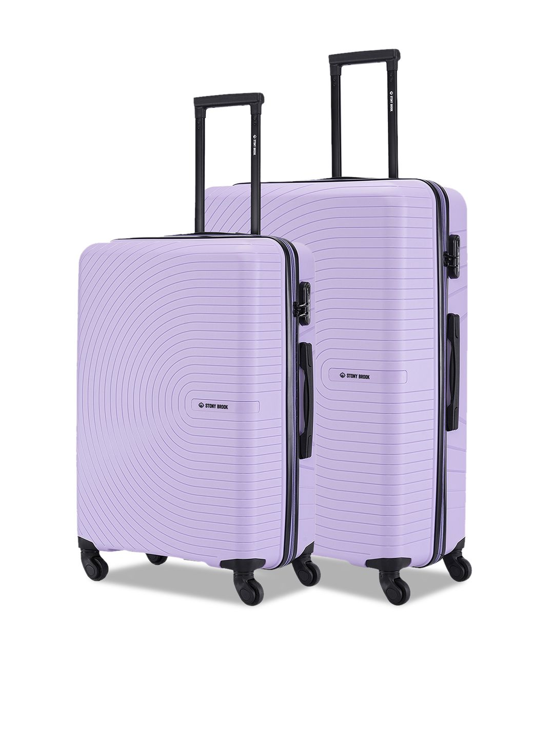 Stony Brook by Nasher Miles Crescent Set Of 2 Medium & Large Trolley Suitcase - 197.0 L-picture-16