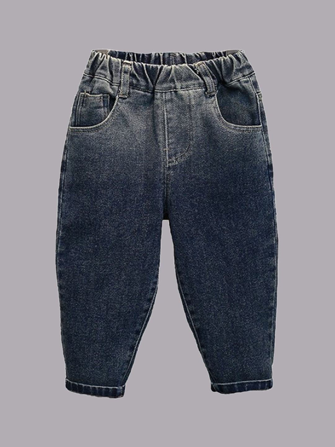 StyleCast Boys Blue Relaxed Fit Clean Look Cropped Jeans