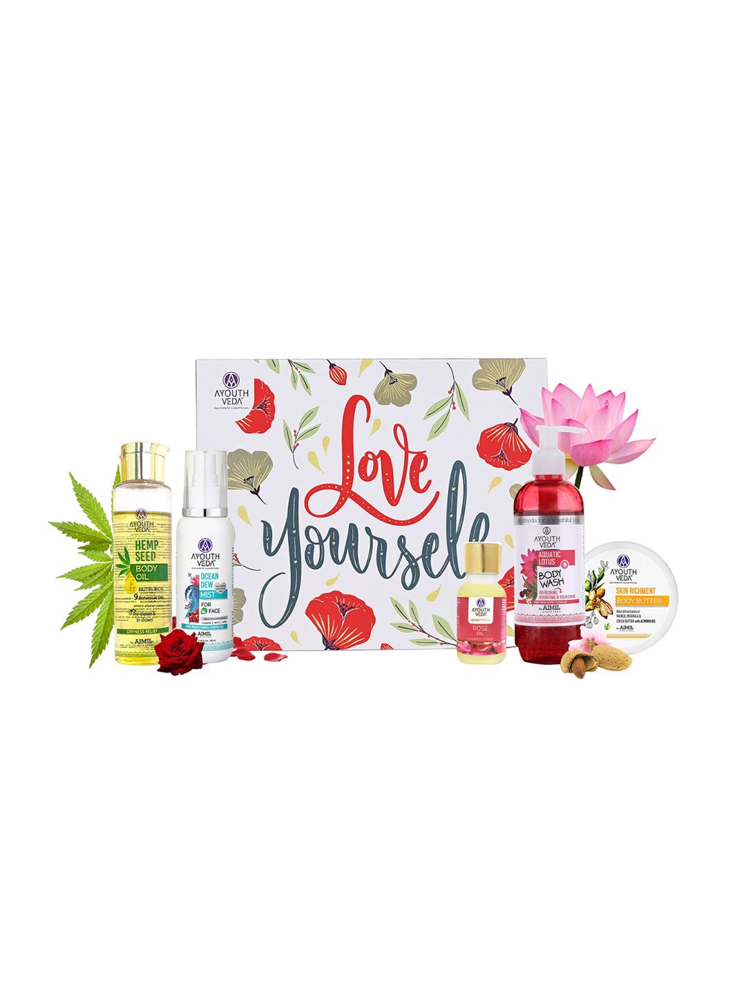 AYOUTHVEDA Gift Of Wellness Set For Diwali - Face & Body Care Kit-image-18