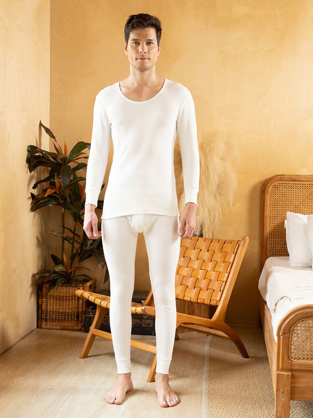 ONN Ribbed Pure Cotton Thermal Set-picture-47