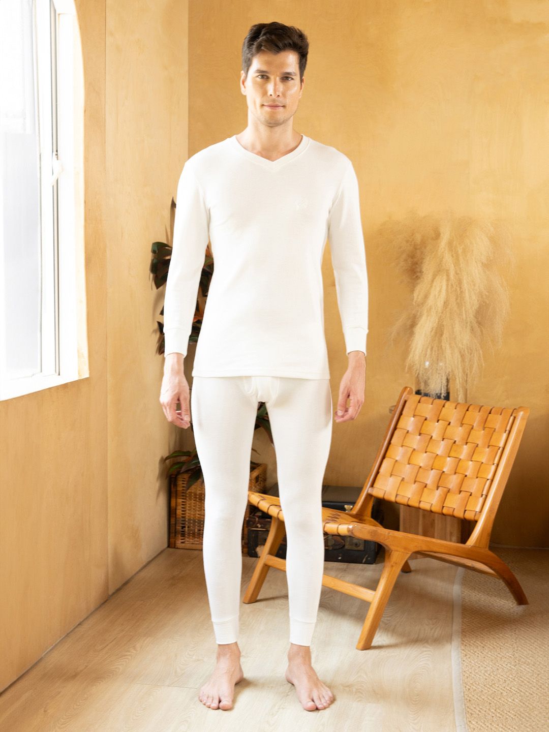 ONN Ribbed Pure Cotton Thermal Set-picture-30