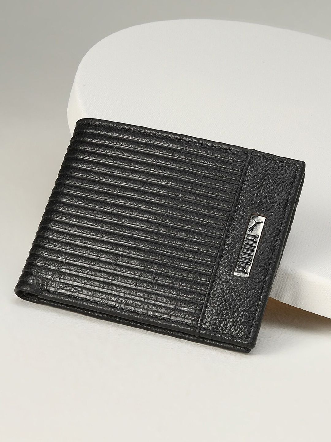 Puma Textured Leather Embossed Wallet-picture-28