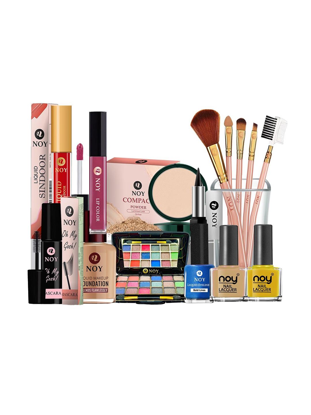 NOY Set Of 15 Essence Makeup Combo - Effortless Beauty In Any Weather - 647-image-28