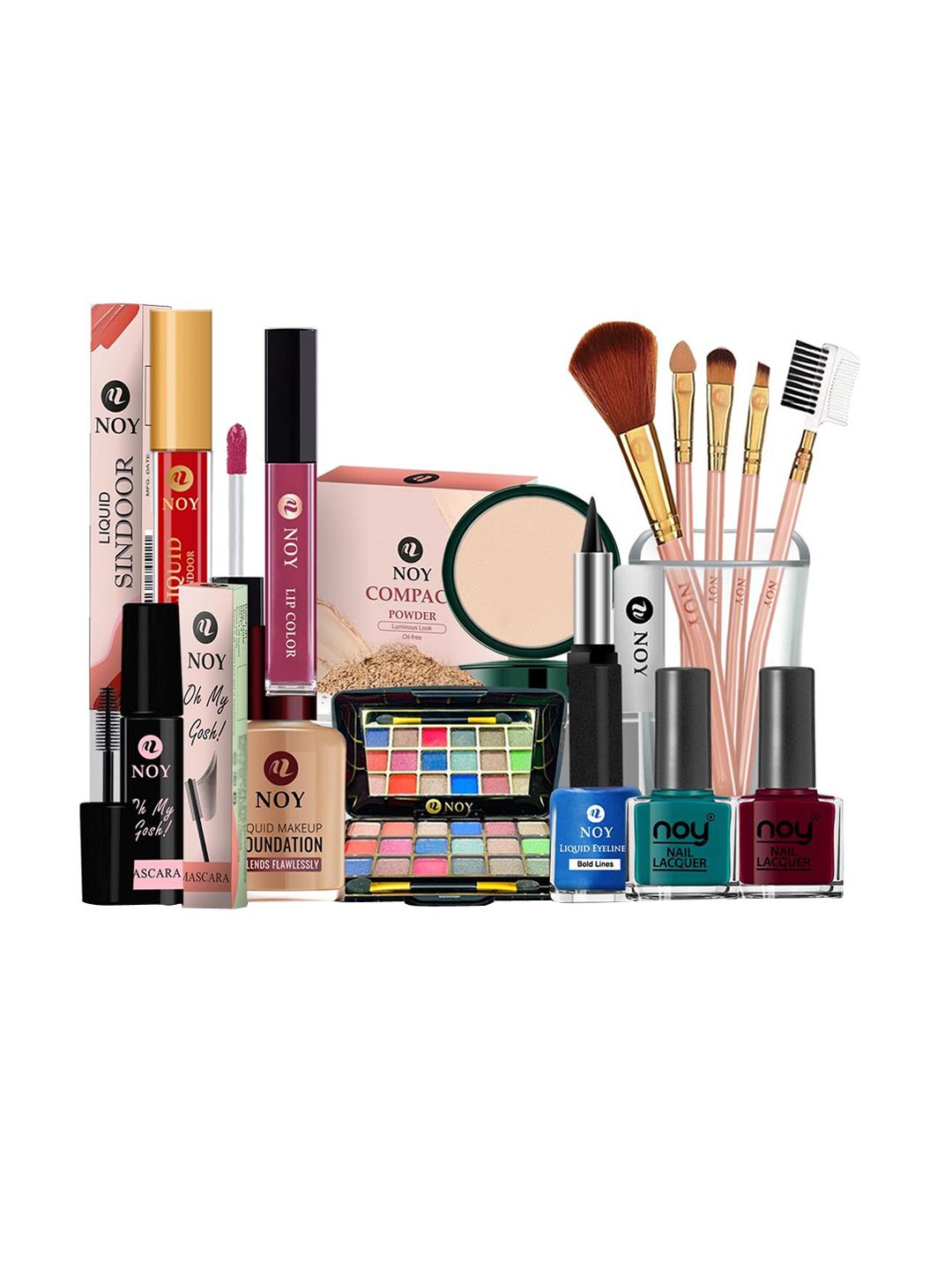 NOY 15Pcs Luxurious Beauty Essentials - Combo No. 807-picture-15