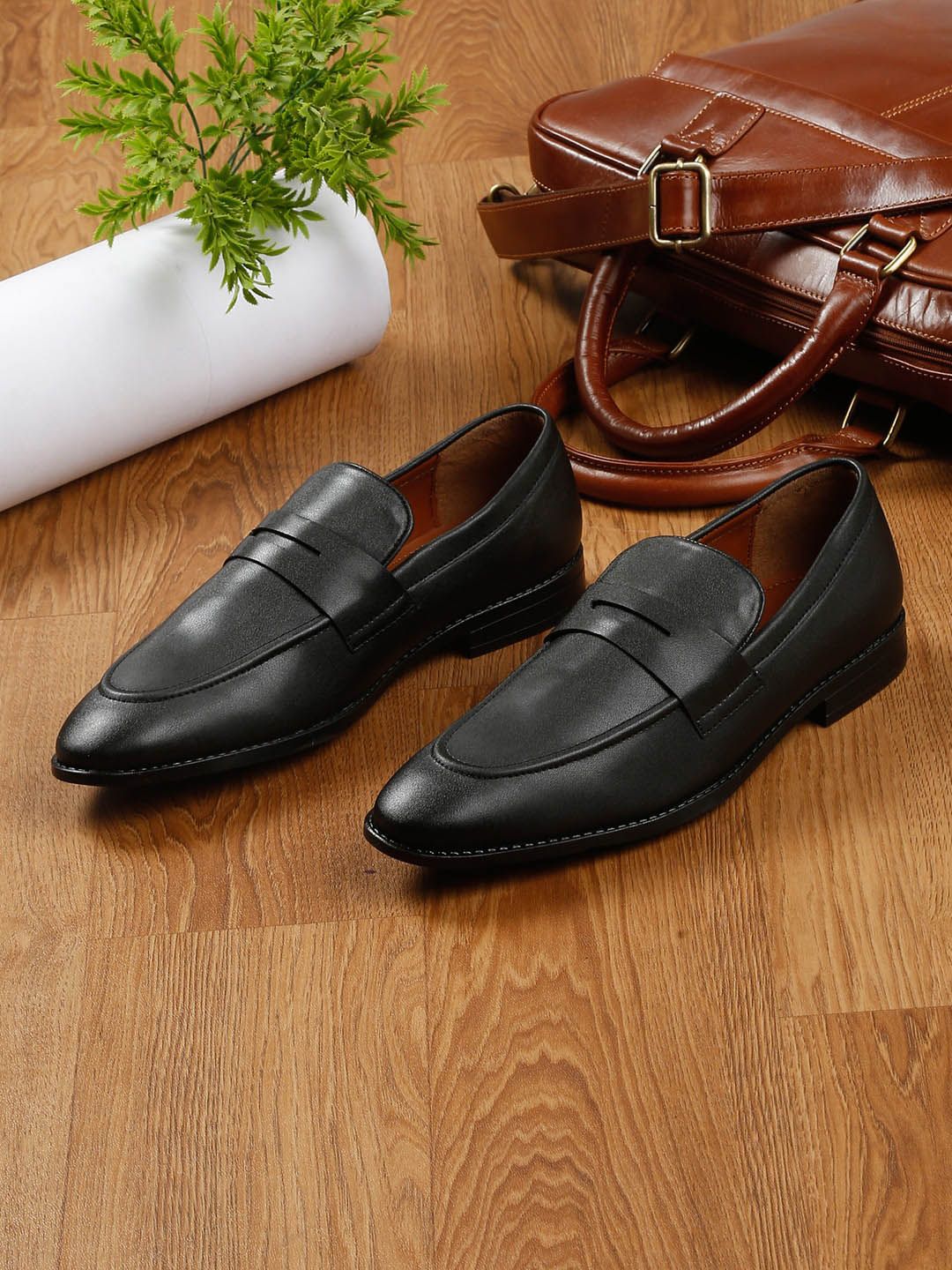 LOUIS STITCH Men Leather Formal Loafers