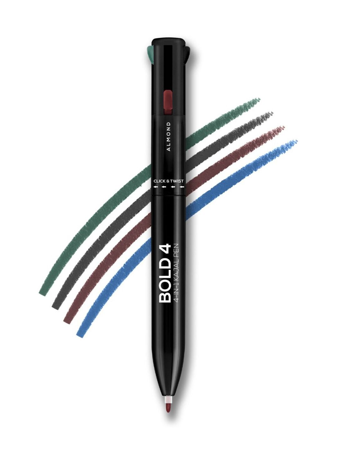 Renee Bold 4 4-IN-1 Kajal Pen 0.4g - Jade+Onyx+Almond+Cobalt-picture-26