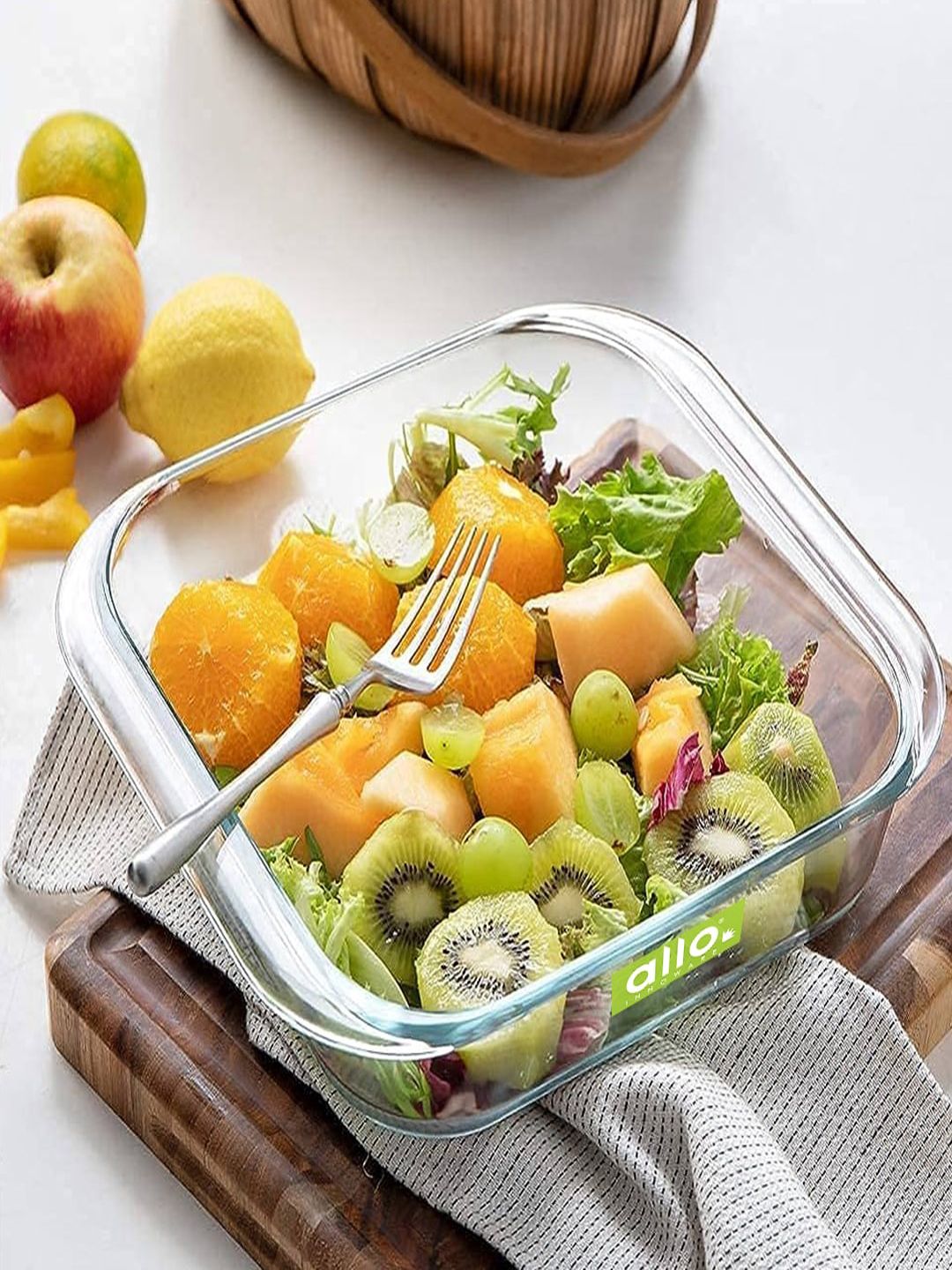 Allo Transparent 2 Pieces Dishwasher Safe Glass Baking Dish-picture-58